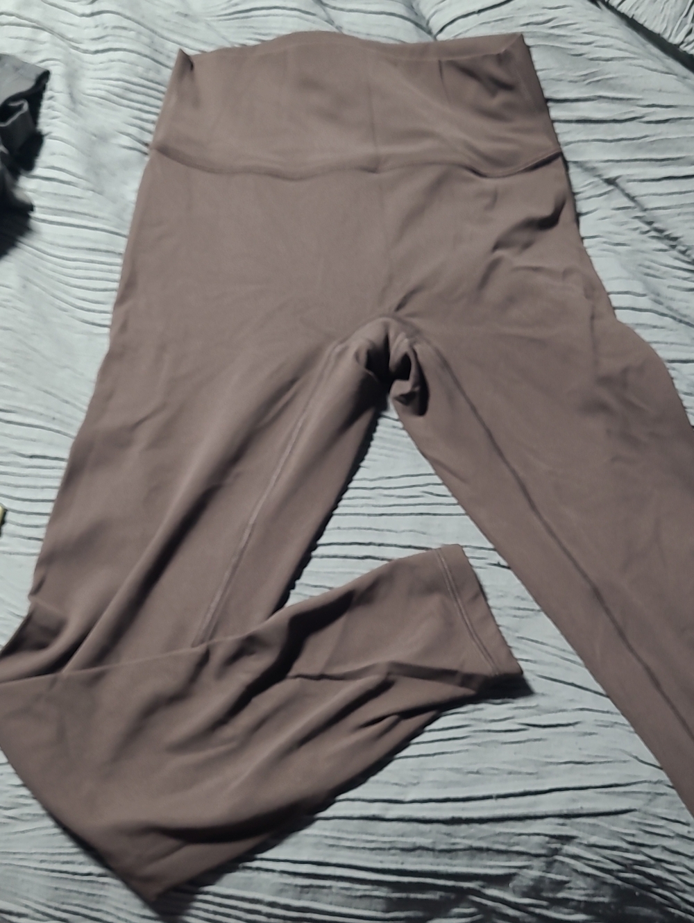 CRZ YOGA High-Waist Leggings in Taupe Brown